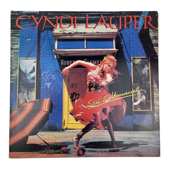 Cindy Lauper She's So Unusual Vinyl Record 1983 First Press 38930 Portrait - Picture 1 of 13